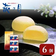 萩の月 6個入り 仙台銘菓 定番 お土産 菓匠三全 和菓子 洋菓子 和洋菓子 お菓子 生菓子 銘菓 ギフト 宮城 スペシャルキャンペーン